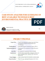 DENR-JICA TCP Case Study Analysis For BATBEP Guideline