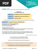 CMN 279 (Online) - Assignment #1 Guide - W2024