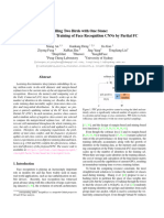 Killing Two Birds With One Stone: Efficient and Robust Training of Face Recognition Cnns by Partial FC