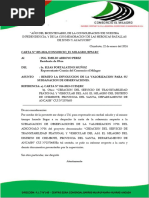 Carta N°005-2024 - Observaciones de La Valorizacion N°001 Del Adicional N°01