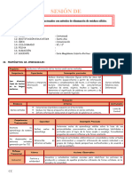 1° Sesión de Aprendizaje Sesión 3