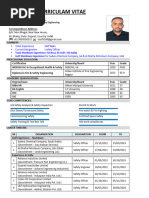 Curriculam Vitae: Tosif Mahammad