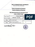 Make Up Exam Schedule Fall23 BPM 0001