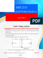 Lecture 2 - Nodal Analysis