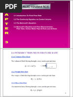 Chapter 3 - Fluid Kinematics