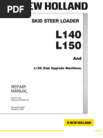 New Holland L140, L150 Skid Steer Loader Service Repair Manual