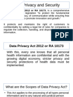 Data Privacy and Security