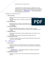 How To Write Up Coursework