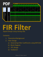 Digital Design of FIR LPF Filter