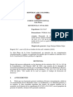 Medio de La Cual Se Expide El Código de Extinción de Dominio"