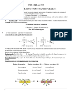 Unit-2 (BJTand FET) - New