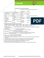 Compact First For Schools Test Generator - Term Test 1 - (Plus)