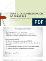 Tema 2 - La Administración de Empresas (Final)