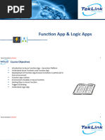 Azure Training TFT - Function App & Logic App