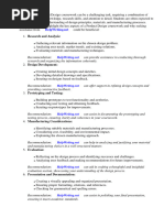 Gcse Product Design Coursework Checklist