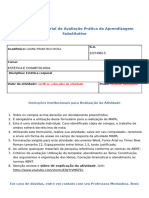 MAPA SUB - Material de Avaliação Prática Da Aprendizagem Substitutivo