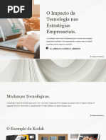 O Impacto Da Tecnologia Nas Estrategias Empresariais