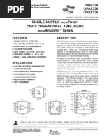 OPA336 Burr-BrownCorporation