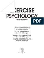 Exercise Psychology