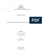 Importancia de Las PEI en La Administracion Universitaria-Negocios Internacionales I Semestre