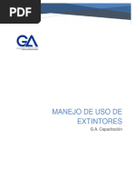 Manual Manejo y Uso de Extintores