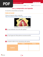 Leo y Comprendo Una Leyenda