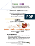 Convocatoria Danza 2020