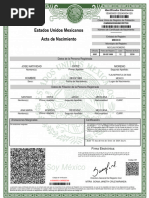 Acta - Nacimiento JOSE NATIVIDAD