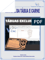 Manual Da Tábua de Carne Projeto Vetores CNC Novo