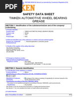 MSDS Grease Timken