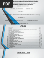 Tarea 2, Funciones Aministrativas, Presentacion Video 1 Unidad