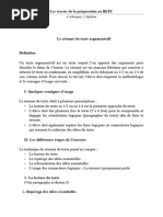 Résumé Du Texte Argumentatif