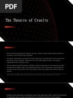 The Theatre of Cruelty Notes