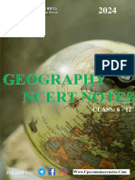 Geography Ncert (6-12) Notes