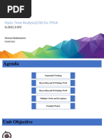 Statictimeanalysis