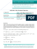 Separable Cubic Stochastic Operators