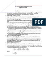 CLASS 12 - Physics - Notes - ch12 - Atoms