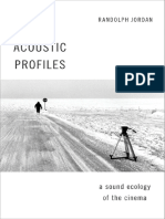 Acoustic Profiles - A Sound Ecology of The Cinema