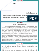 Criminologia PC MG Paulo Sumariva