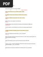 MATLAB Terms