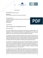 SSM - ecb-EBA Letter On B3 Implementation 88fdb33210.en