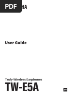 User Guide: Truly Wireless Earphones