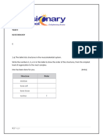 Year 9 Biology End Term Exam April 2022 Final Verified