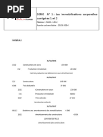 TD 1-Les Immobilisations Corporelles-2022 Avec Corrigé Ex 1et 2