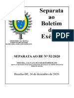 Sepbe52-20 - Port 1.377 Das LICENÇAS NO EXÉRCITO