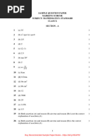 MathsStandard MS Class 10 2022 23