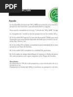 Planilla de Excel para El Calculo de Tir y Van