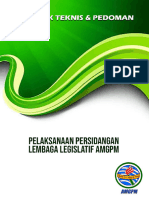 Petunjuk Teknis Pelaksanaan Persidangan - Lembaga Legislatif Amgpm