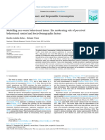 Modelling Zero Waste Behavioural Intent The Moderating - 2024 - Cleaner and Res