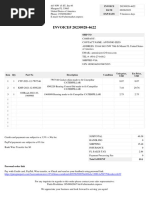 Customer Invoice 4622